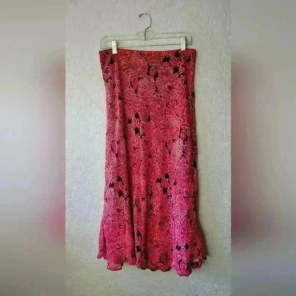 Floral Midi Skirt